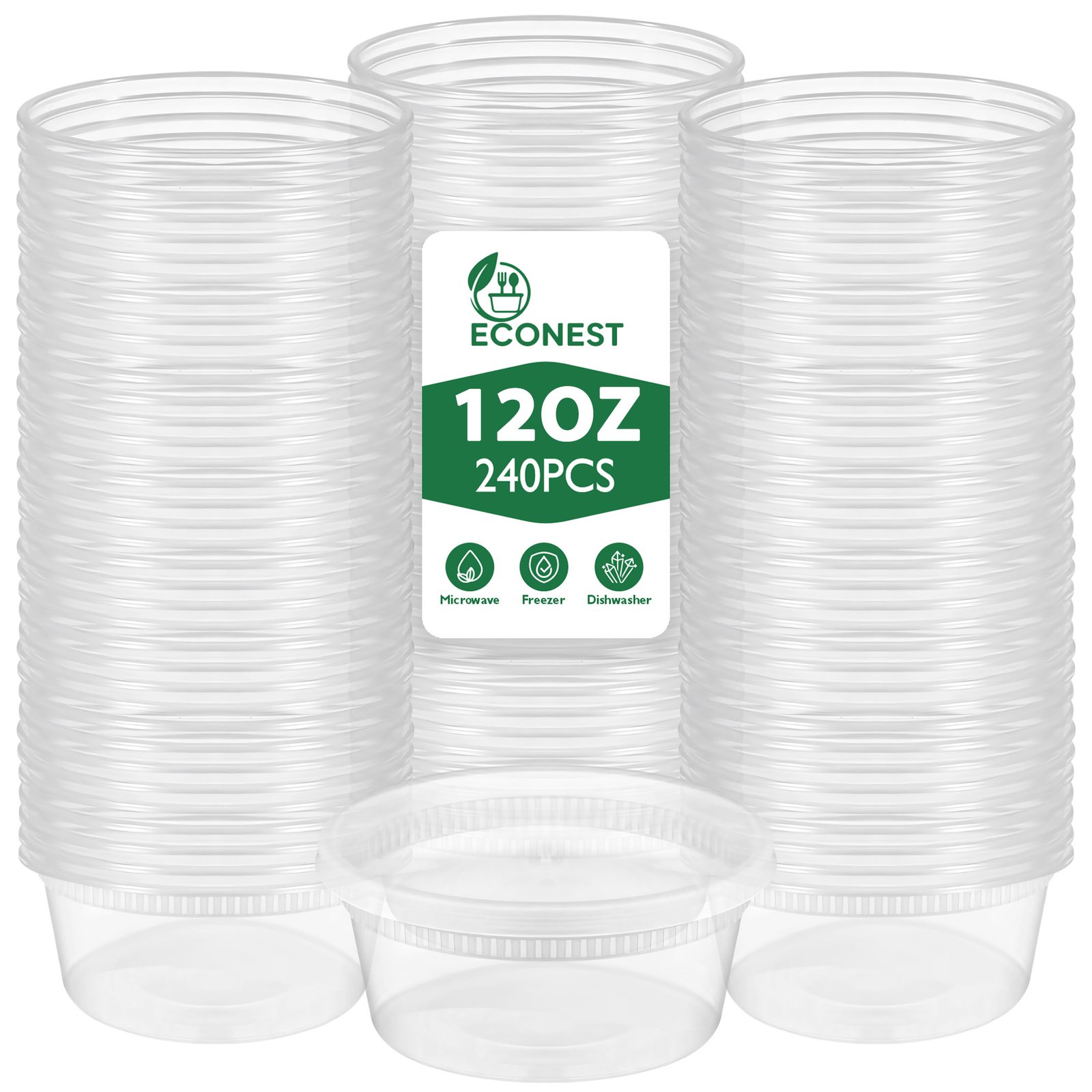 12 oz Deli Container with Lid